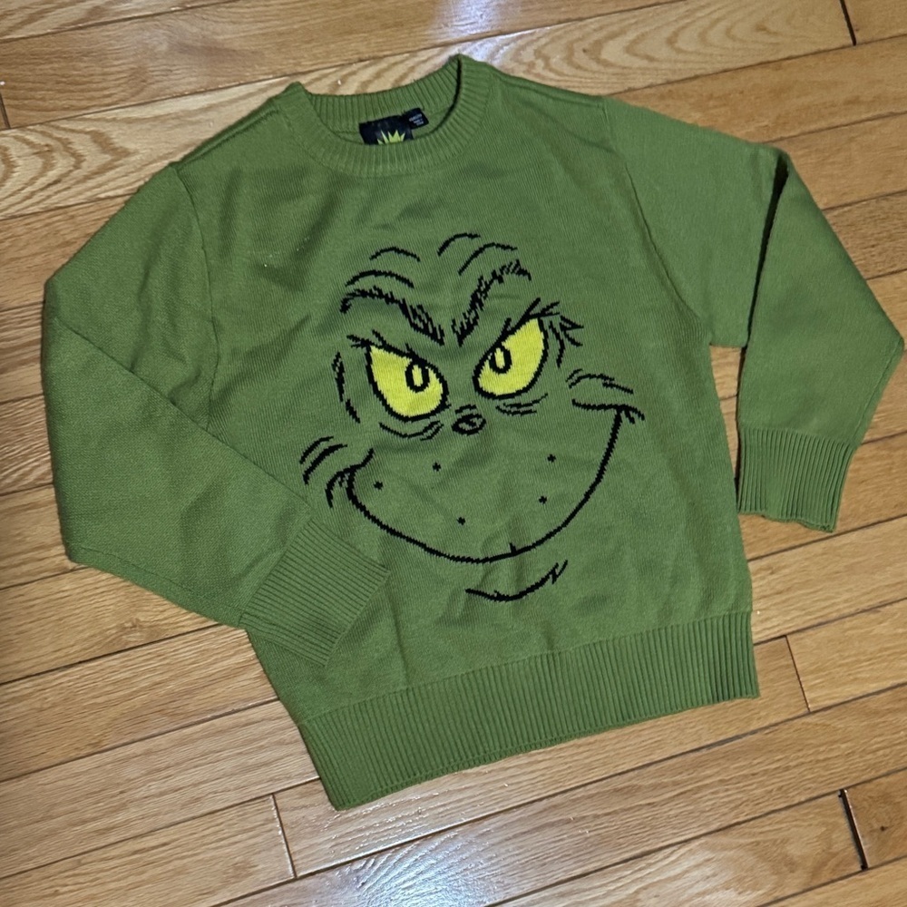 Green Grinch Sweater